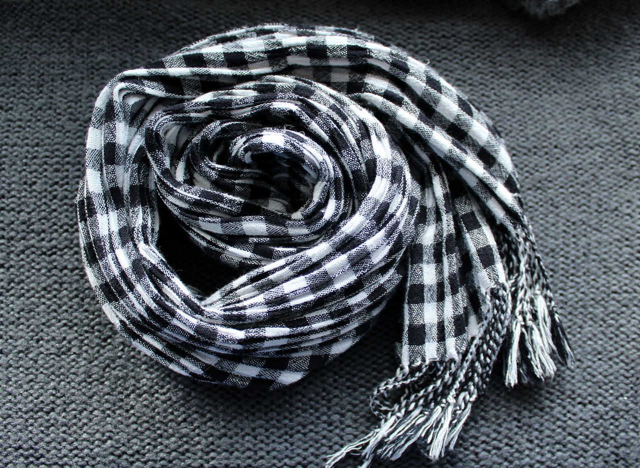 scarf clothing autumn free photo