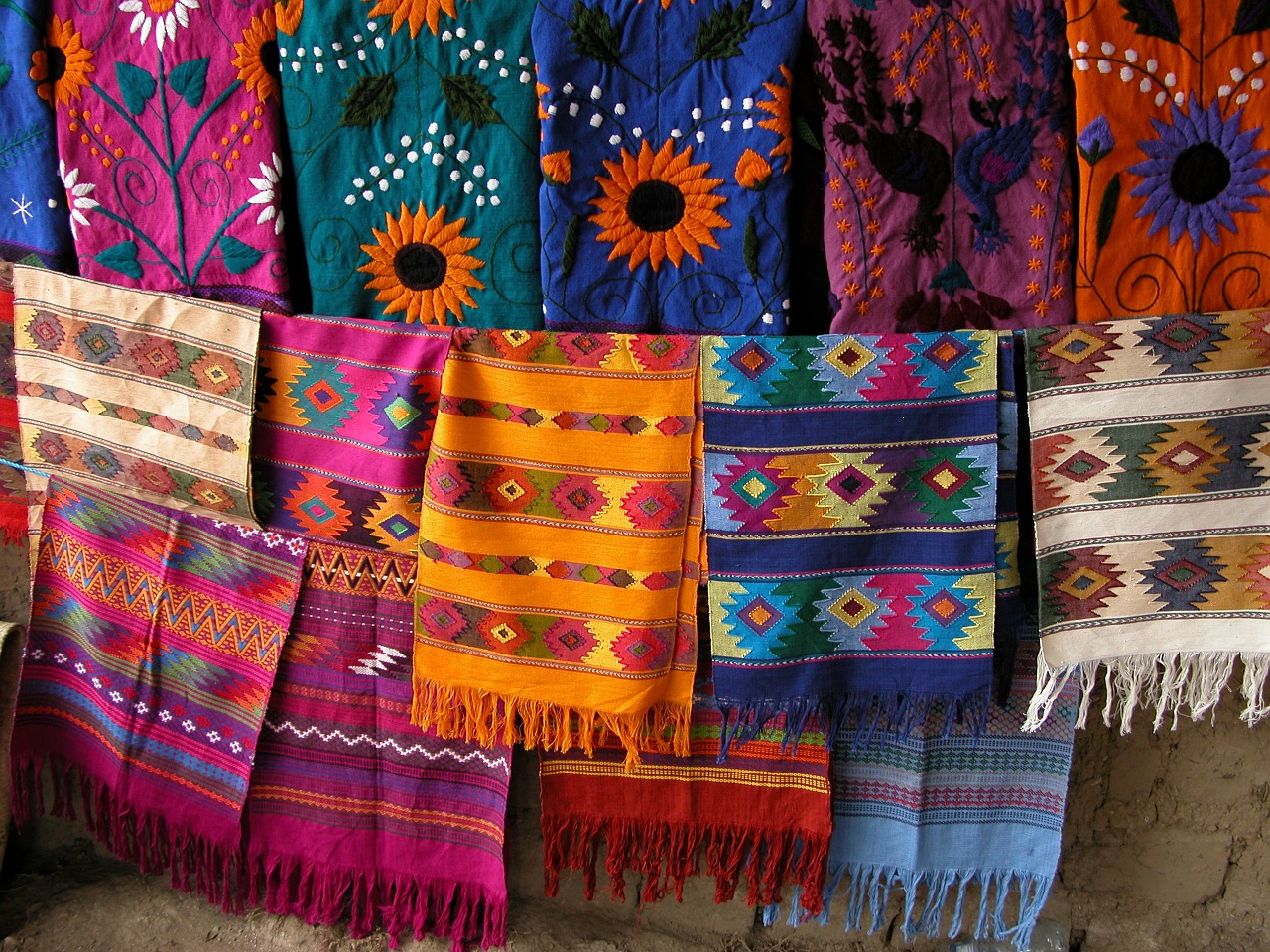 scarf mexico towels free photo