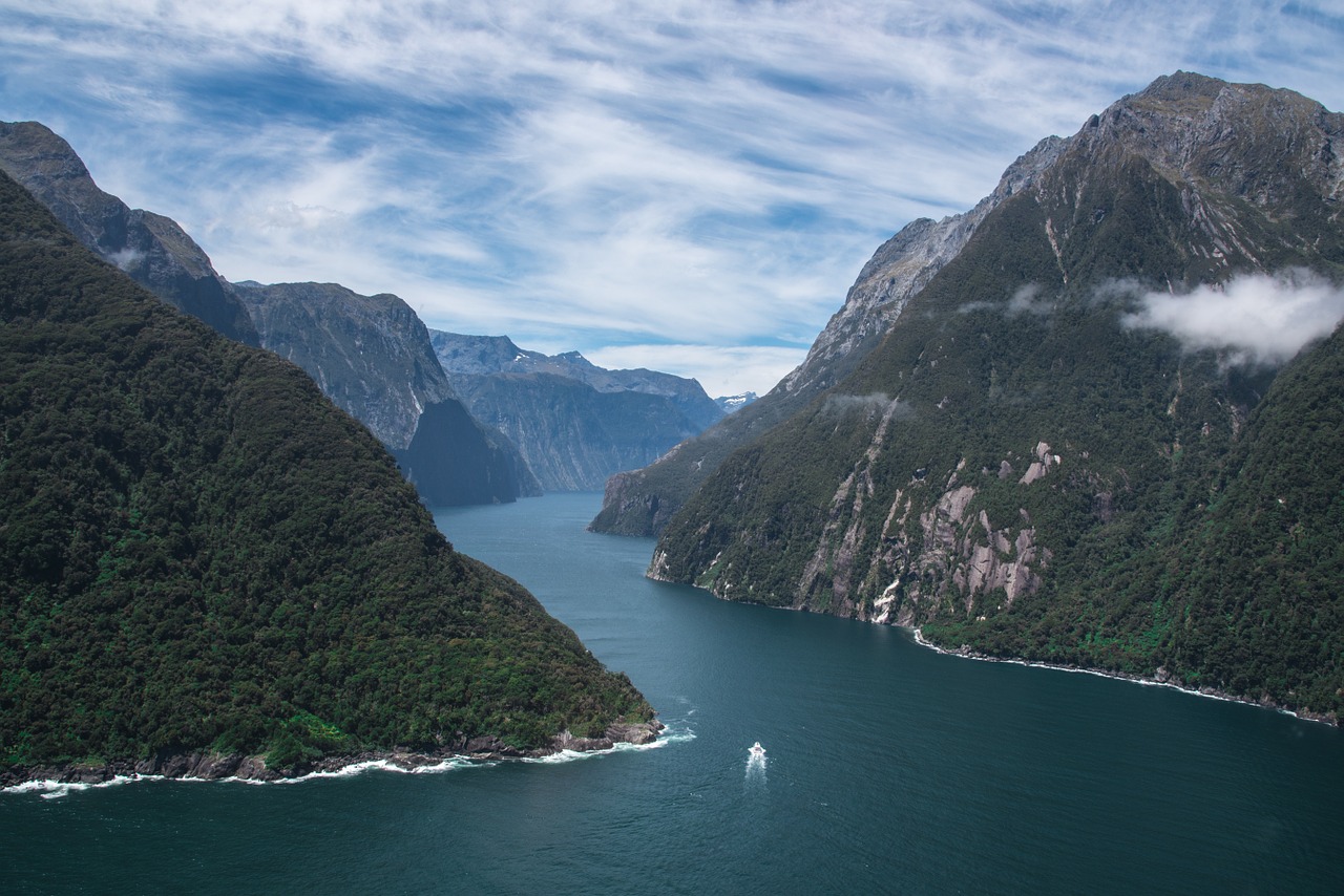 scenery mountains lake free photo