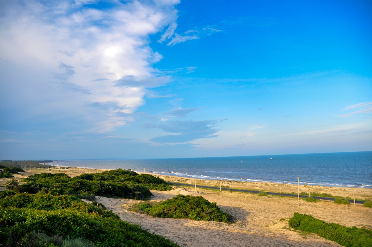 mountain sky beach free photo