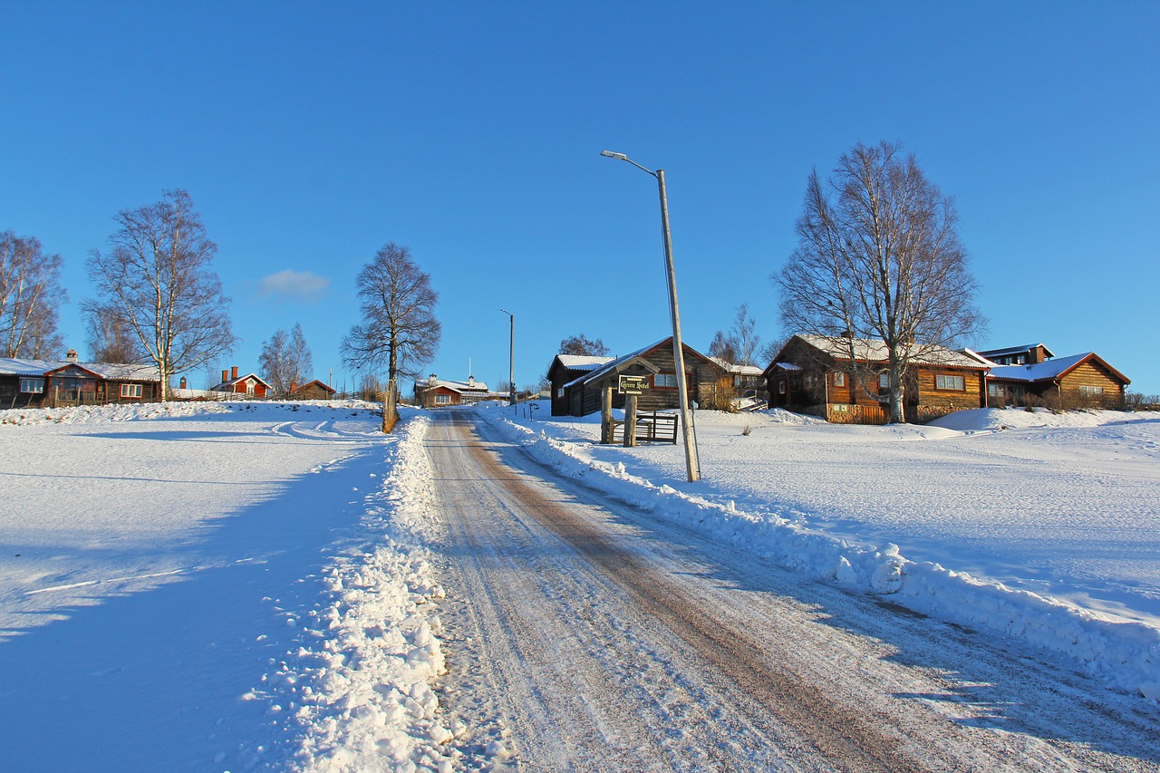 scenery snow winter free photo