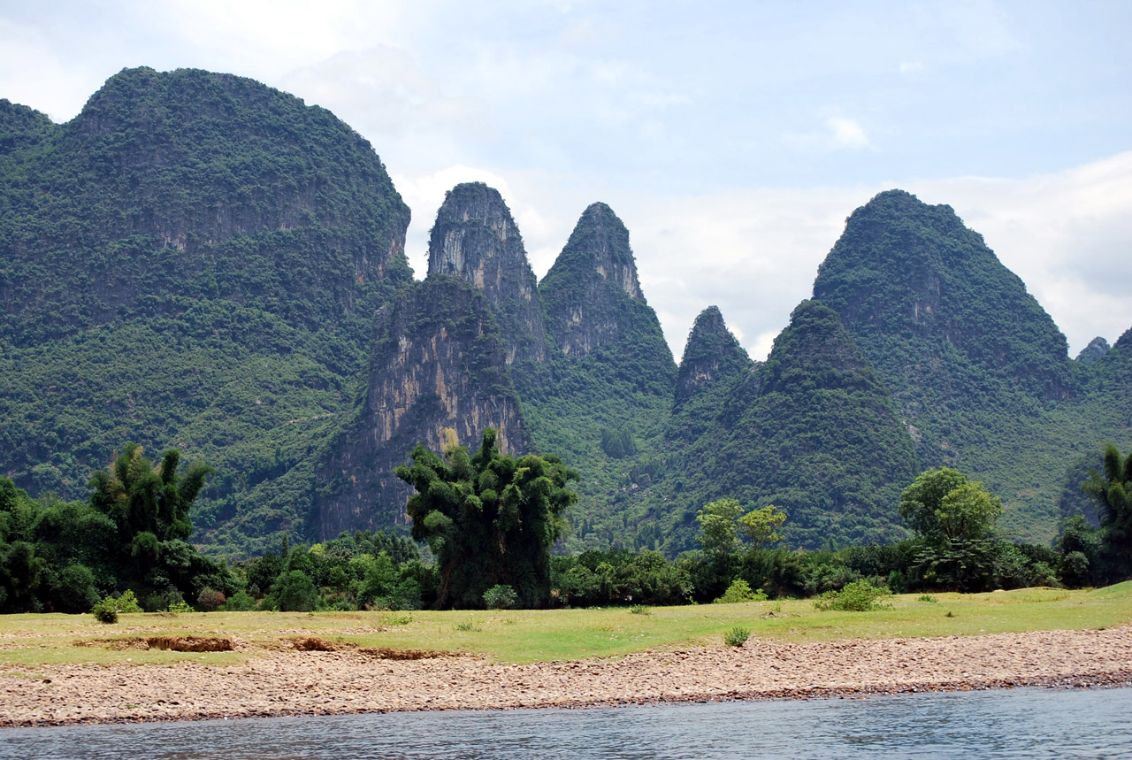 river mountains lijiang free photo