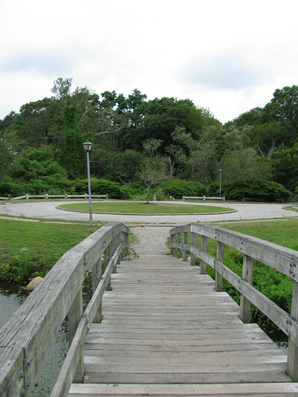 scenic bridge garden free photo