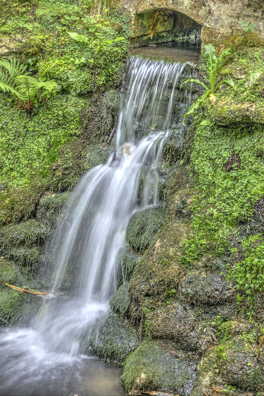 scenic water waterfall free photo