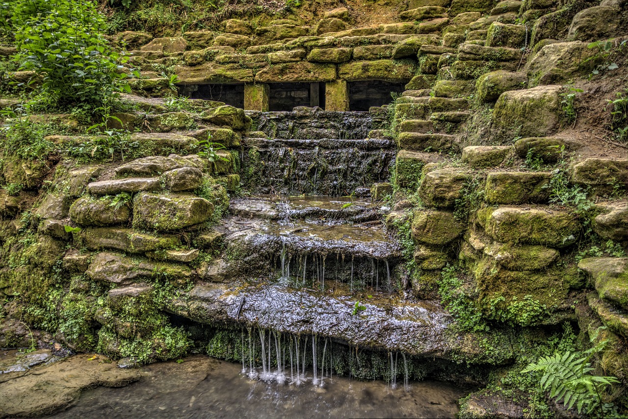 scenic water spring free photo