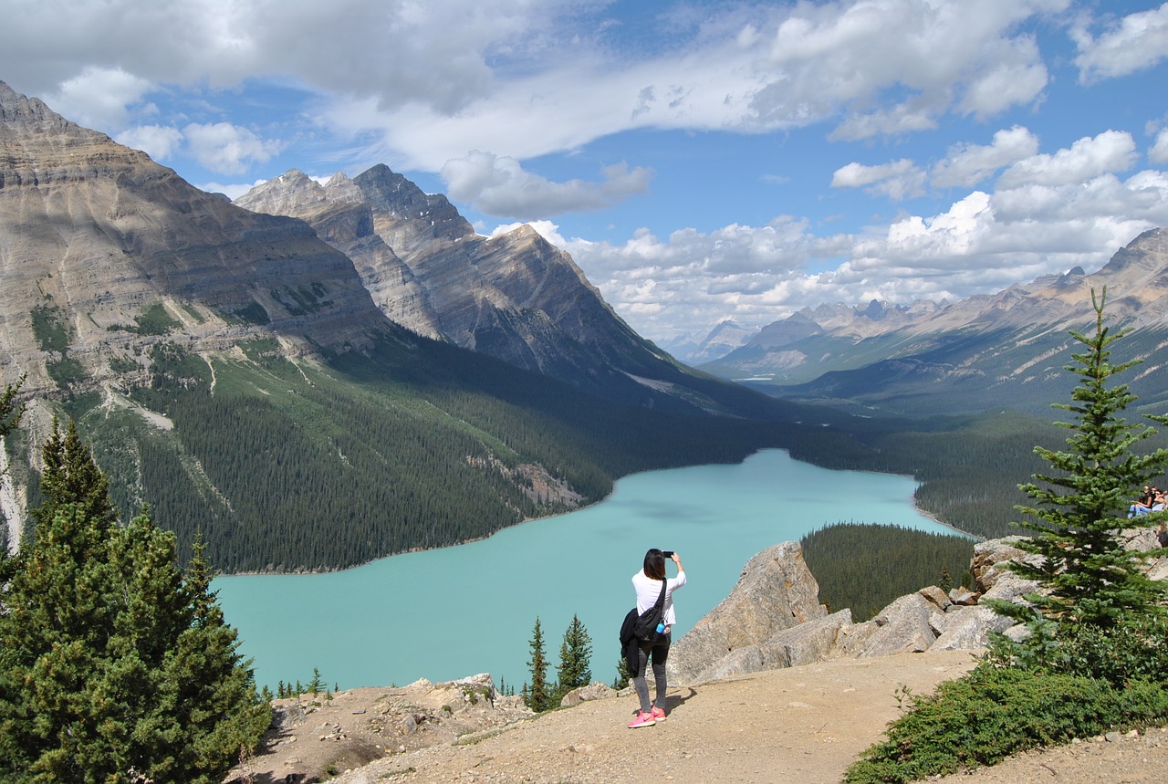 scenic mountain sky free photo