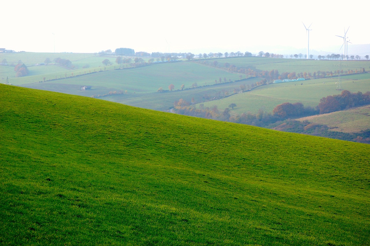 scenic windmill energy free photo