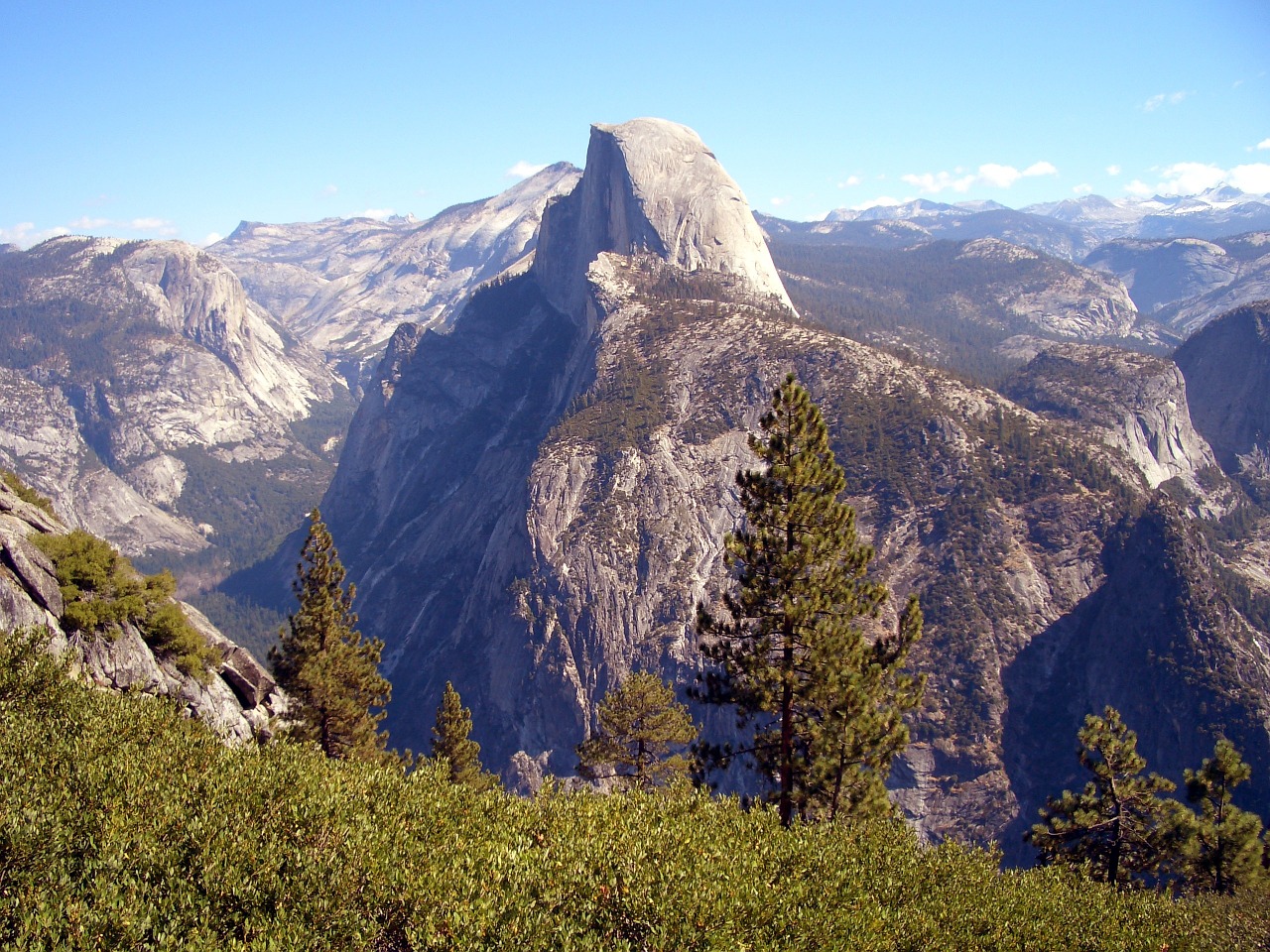 scenic outdoor yosemite free photo