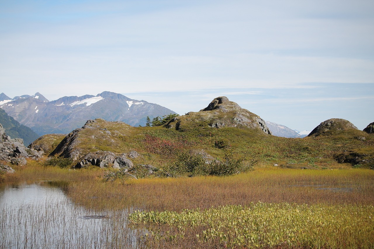 scenic mountain landscape free photo