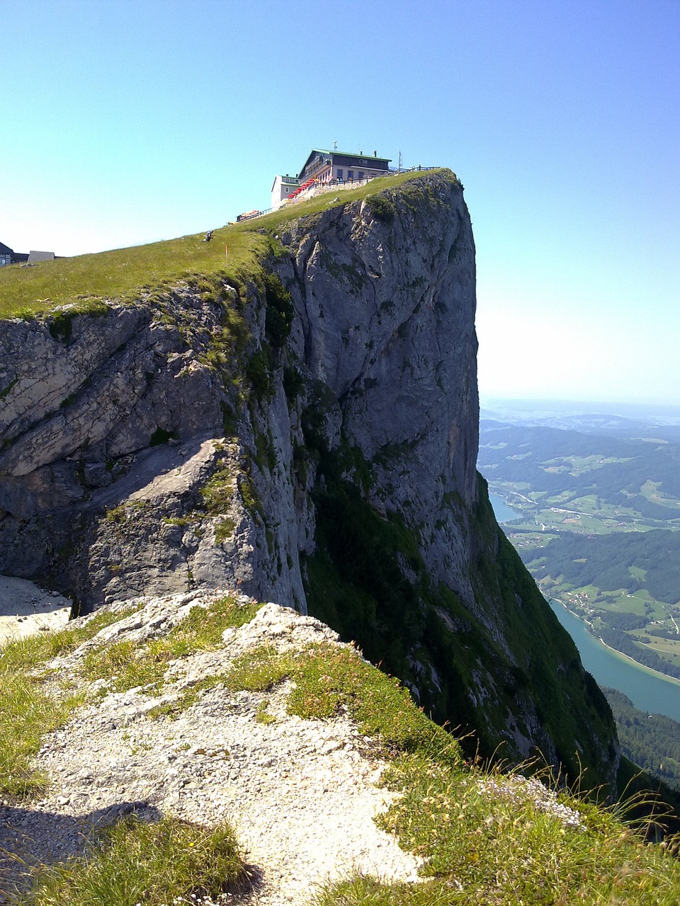 schafbergspitze rise to the schafberg after the mountain station free photo