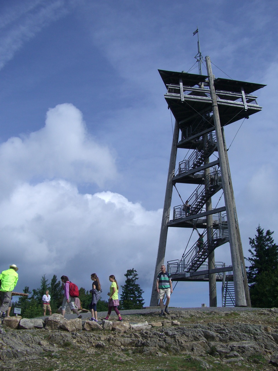 schauinsland summit observation tower free photo