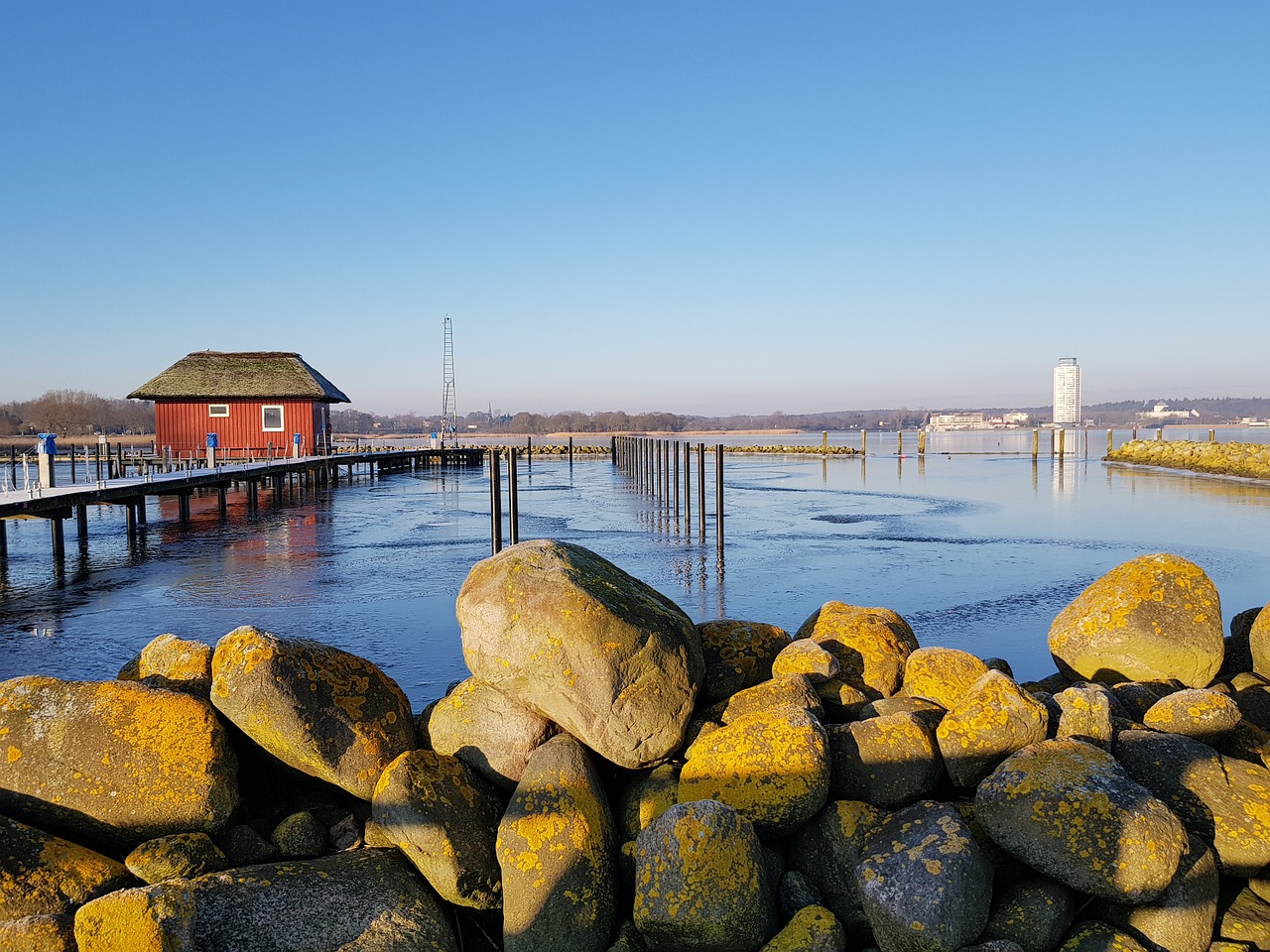 schleswig  holstein  driving the village free photo