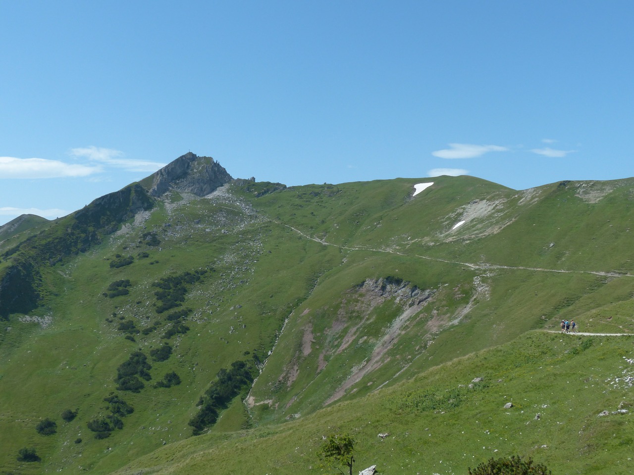 schochen top hike mountain hike free photo