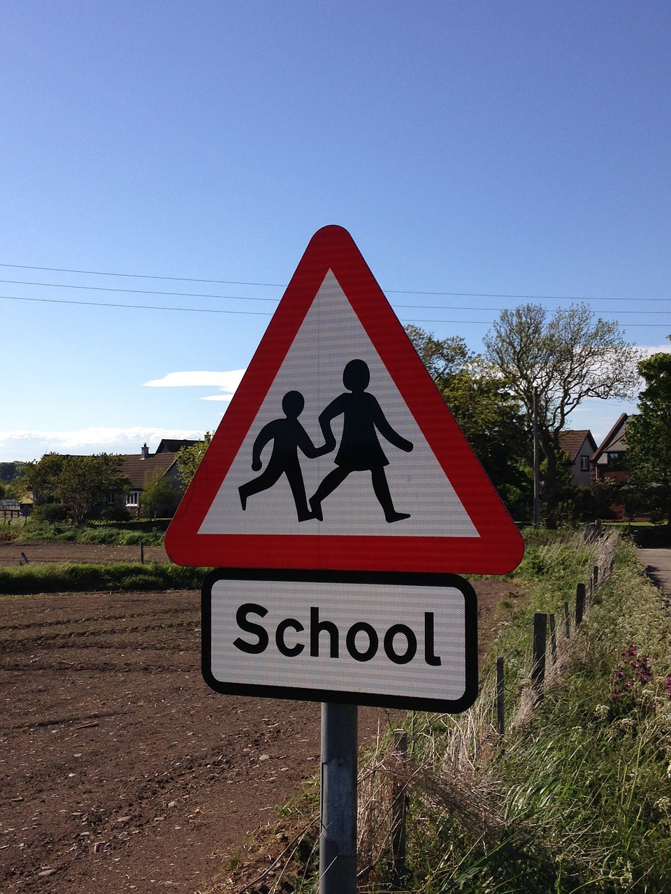 school sign crossing free photo