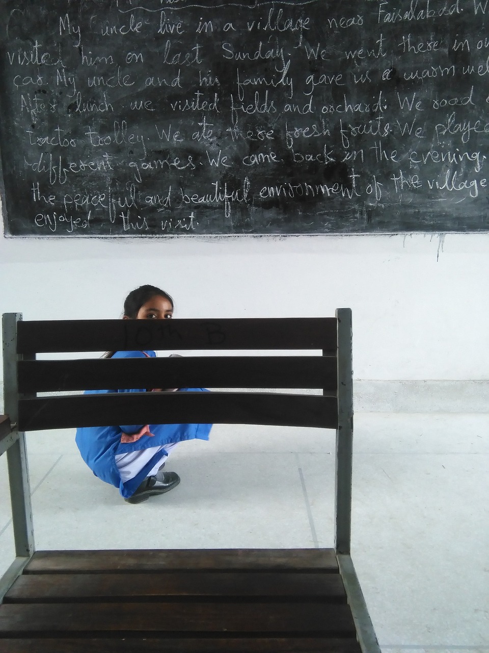 school student black board free photo