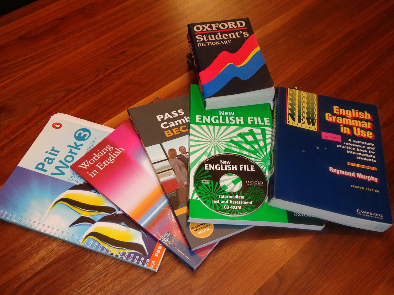 school books english learning books english course books free photo