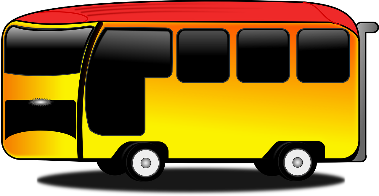 school bus coach automobile free photo