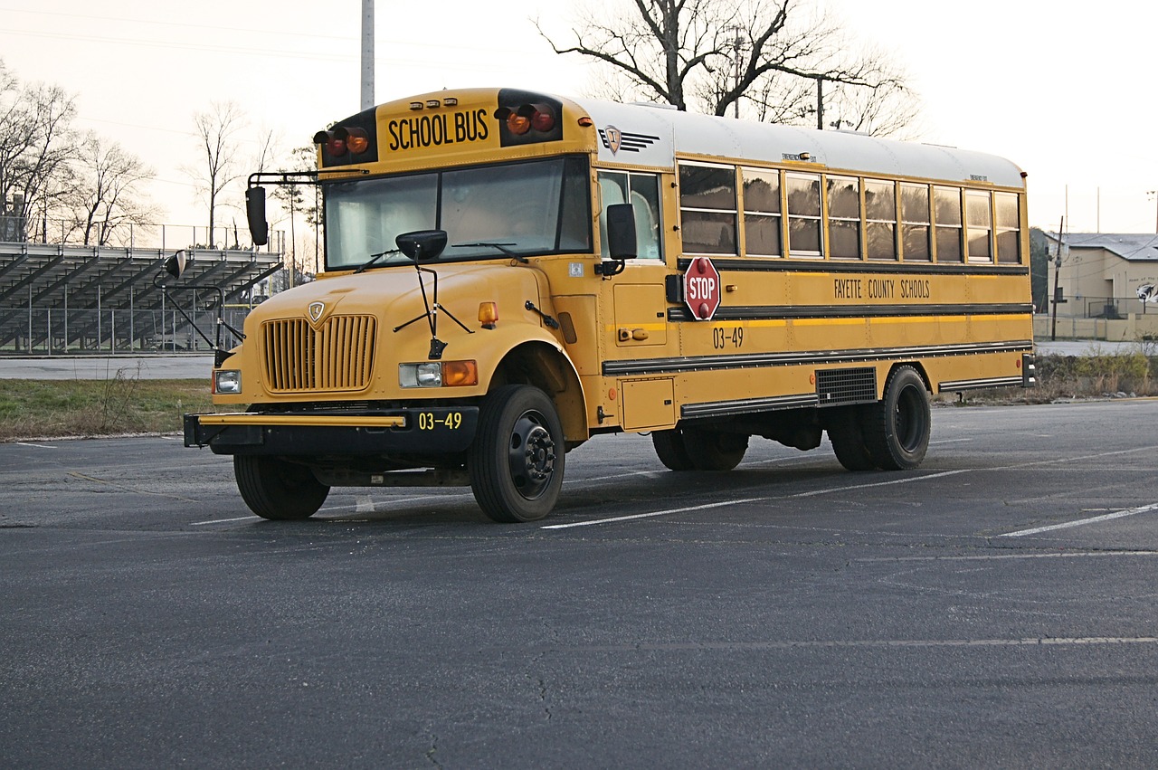 school bus usa vehicle free photo