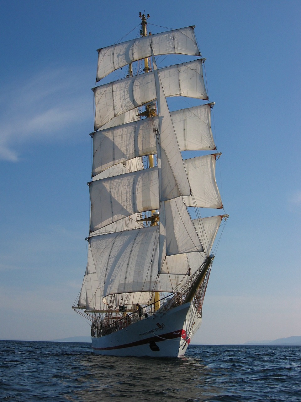 schooner tall ship nautical free photo