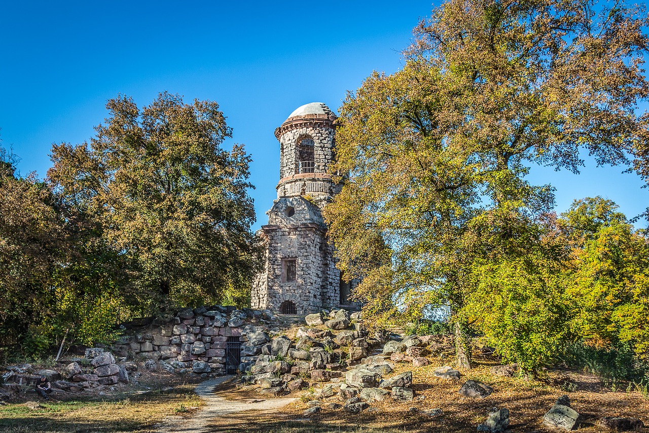 schwetzingen  mercury temple  schlossgarten free photo