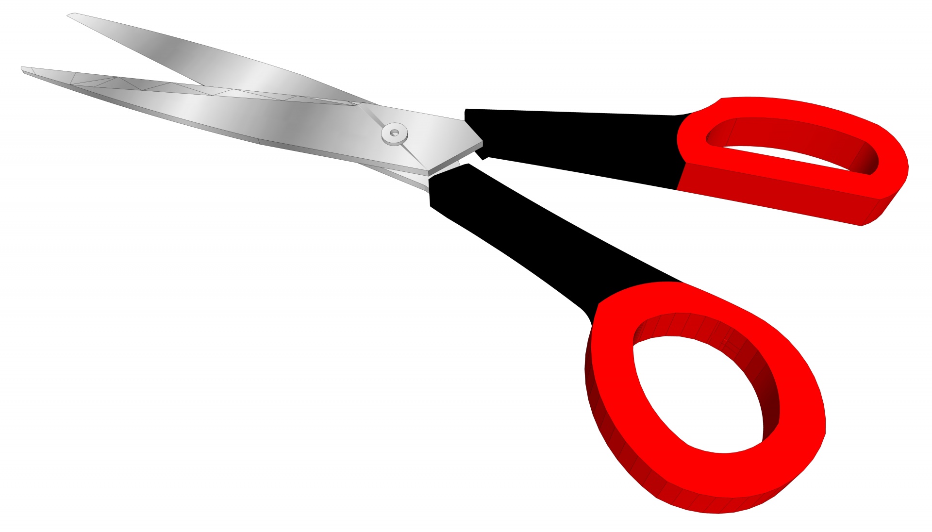 3d drawing scissors free photo