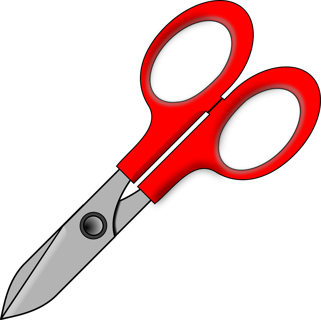 scissors equipment office free photo