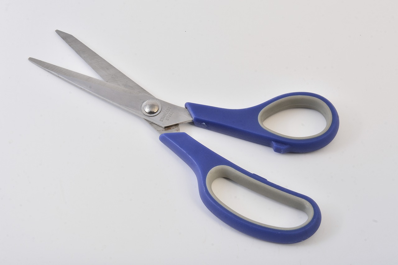 scissors tailor stationery free photo