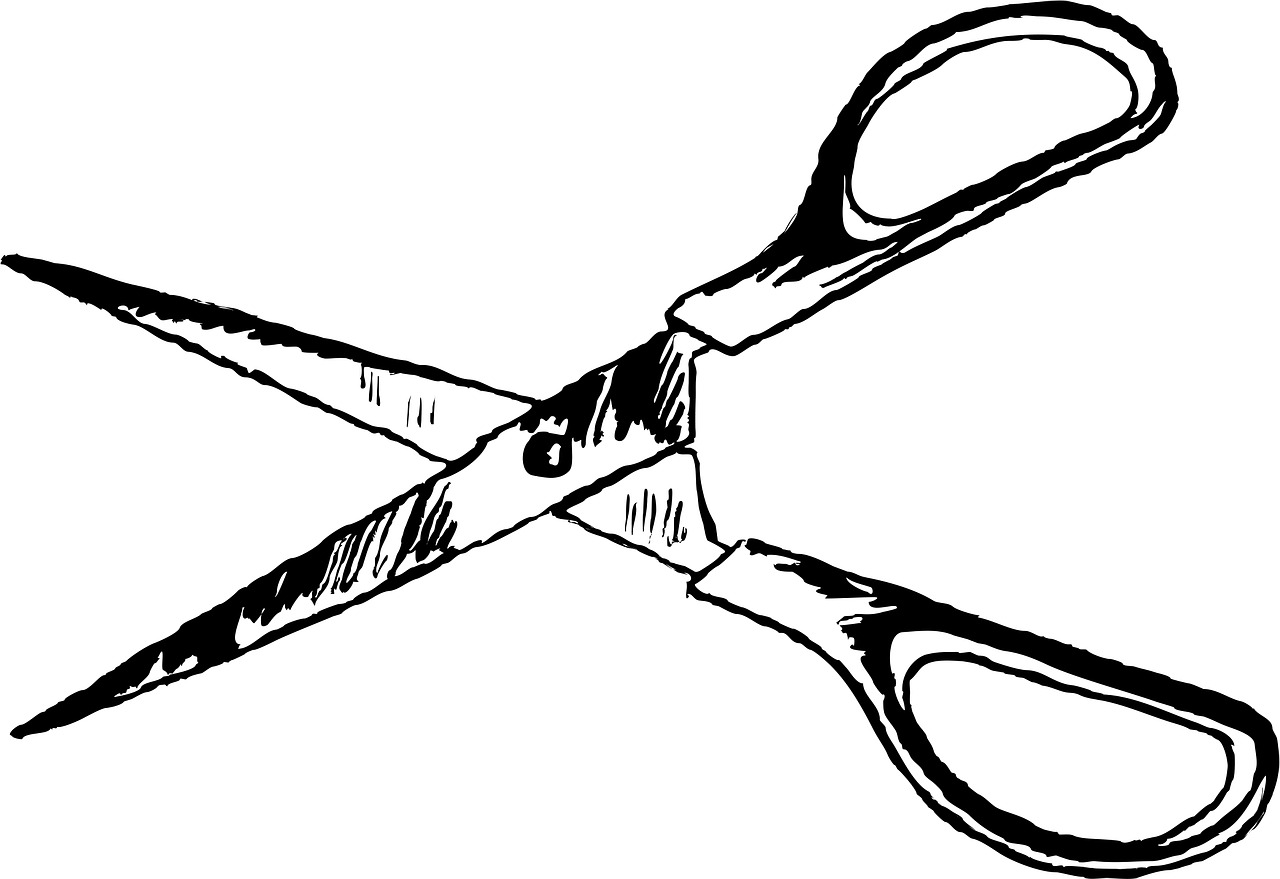 scissors craft tools free photo