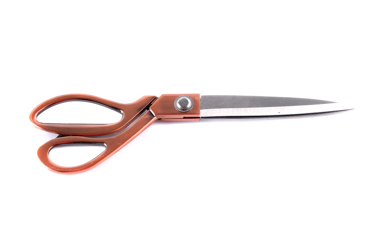 scissors white sharp free photo