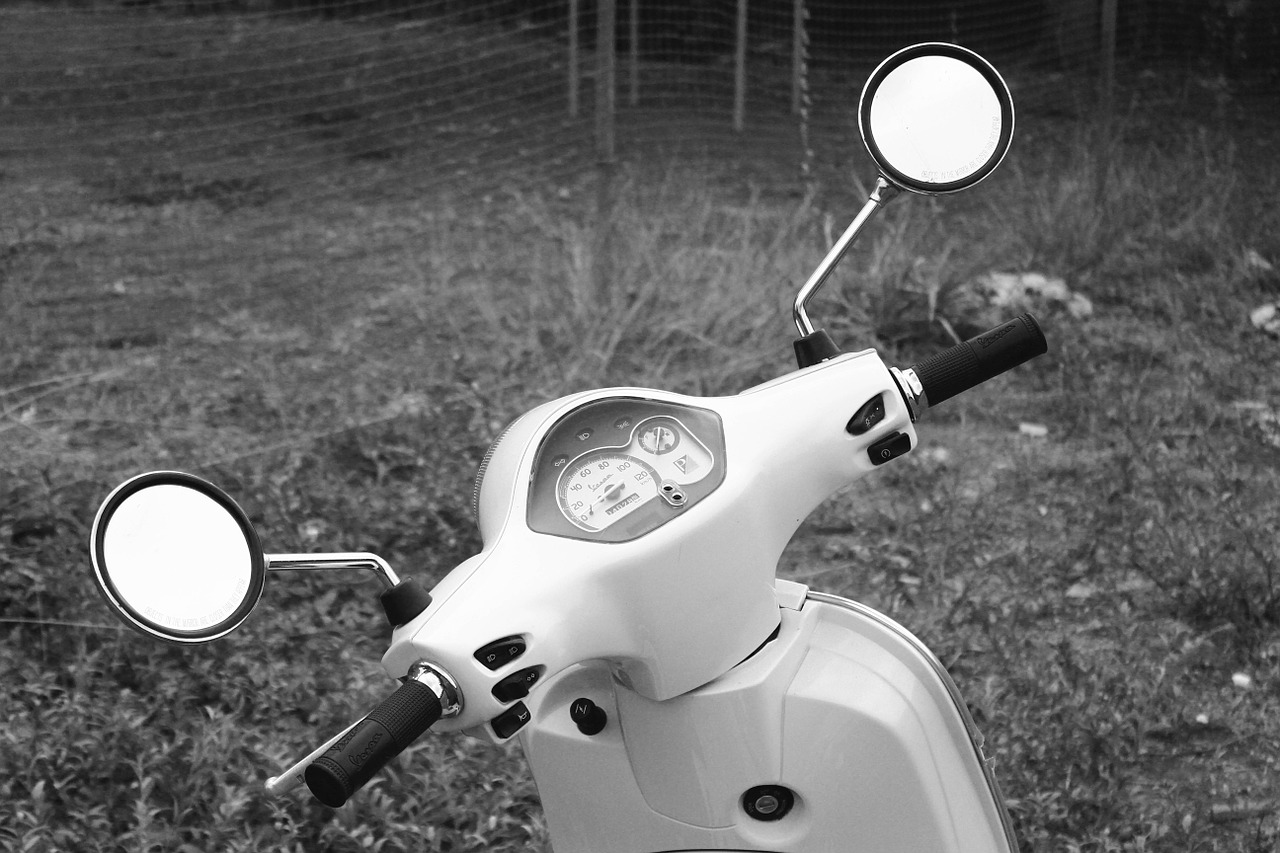 scooter front vehicle free photo