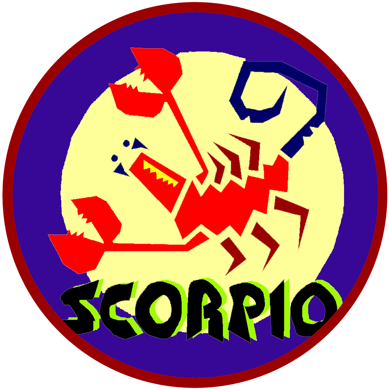 scorpio scorpion astrology free photo