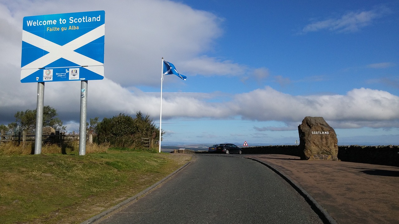 scotland border britain free photo