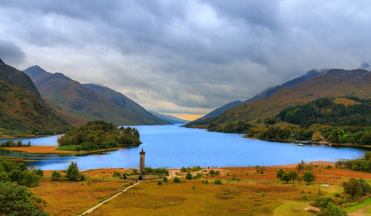 scotland lake lakes free photo