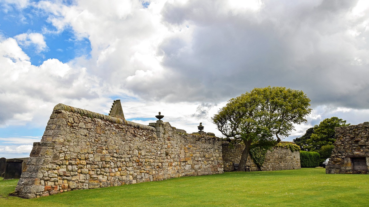 scotland st andrews cathedral free photo