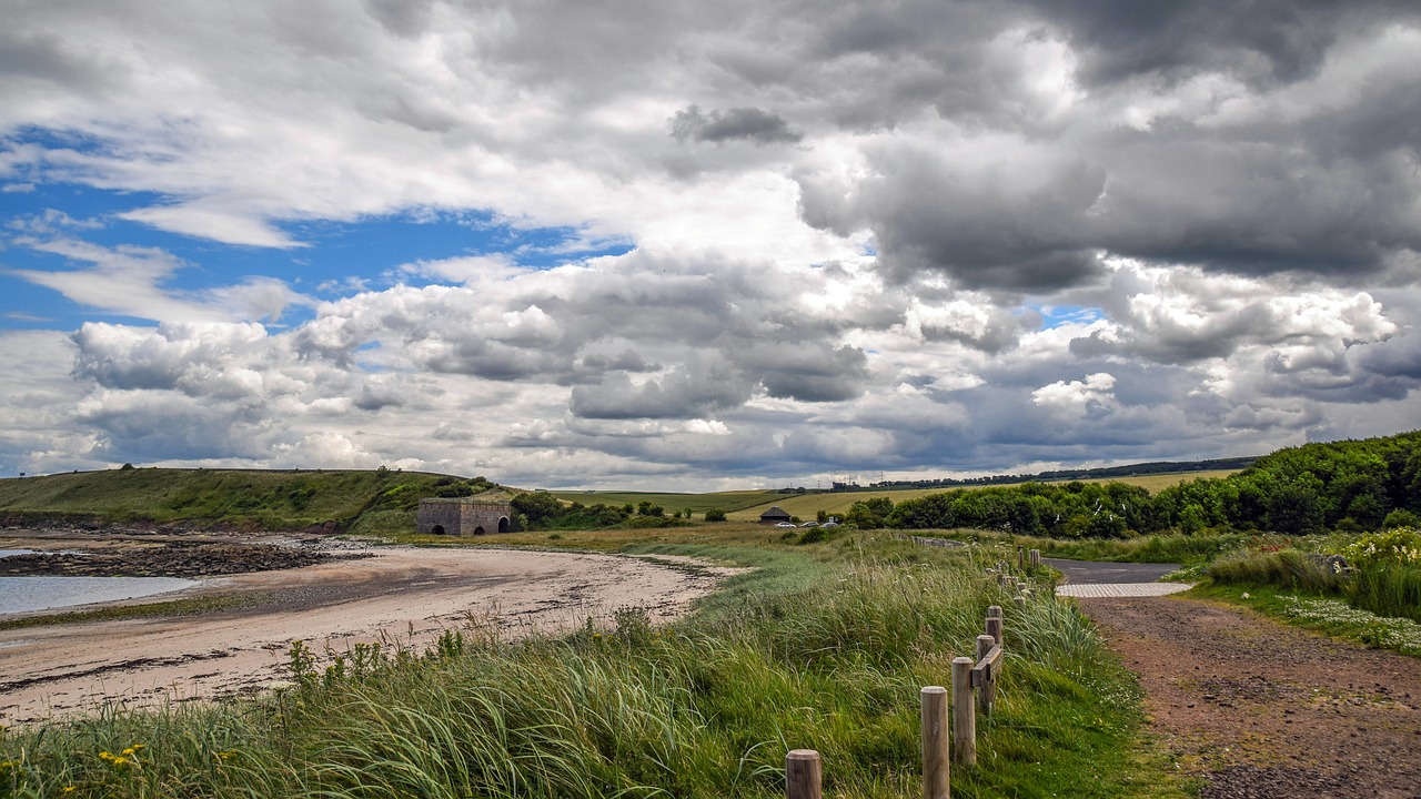 scotland england east coast free photo