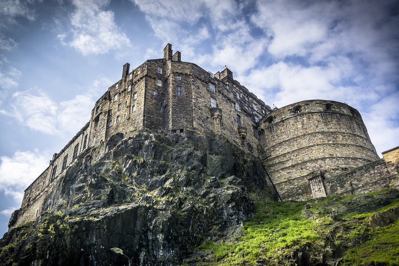 scotland edinburgh castle free photo