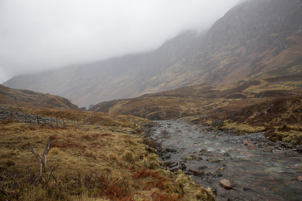 scotland hiking nature free photo