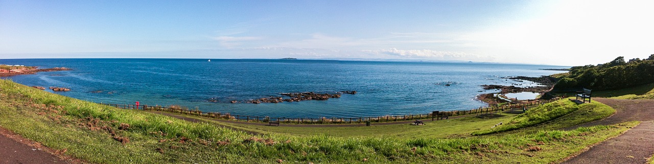 scotland east coast panorama free photo