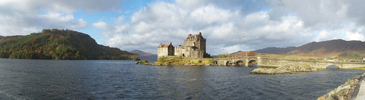 scotland landscape panorama free photo