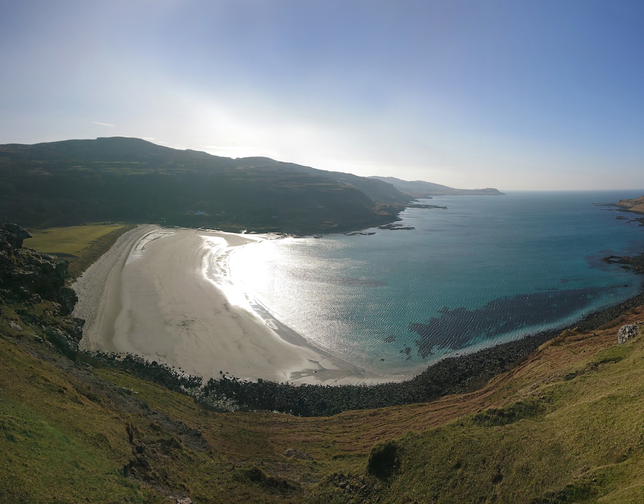 scotland beach isle of mull free photo