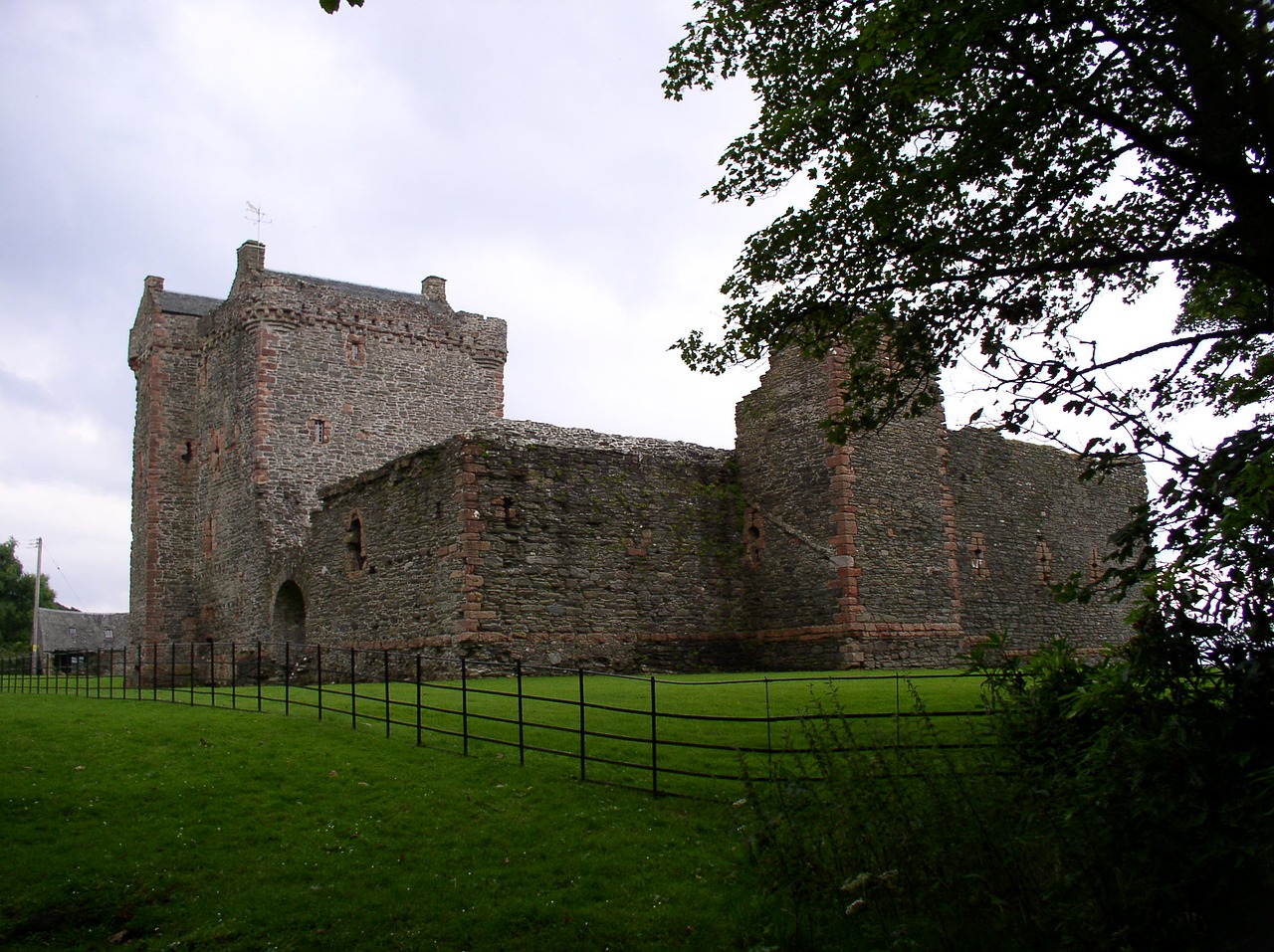 scotland architecture castle free photo