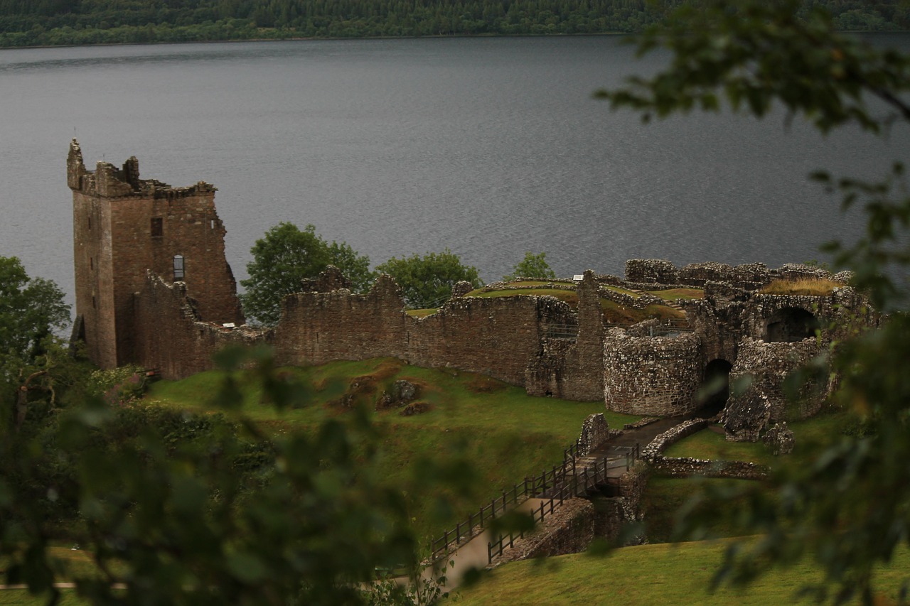 scotland urquhart castle loch ness free photo