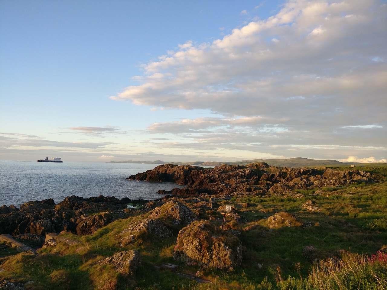 scotland corsewall lighthouse stranraer free photo