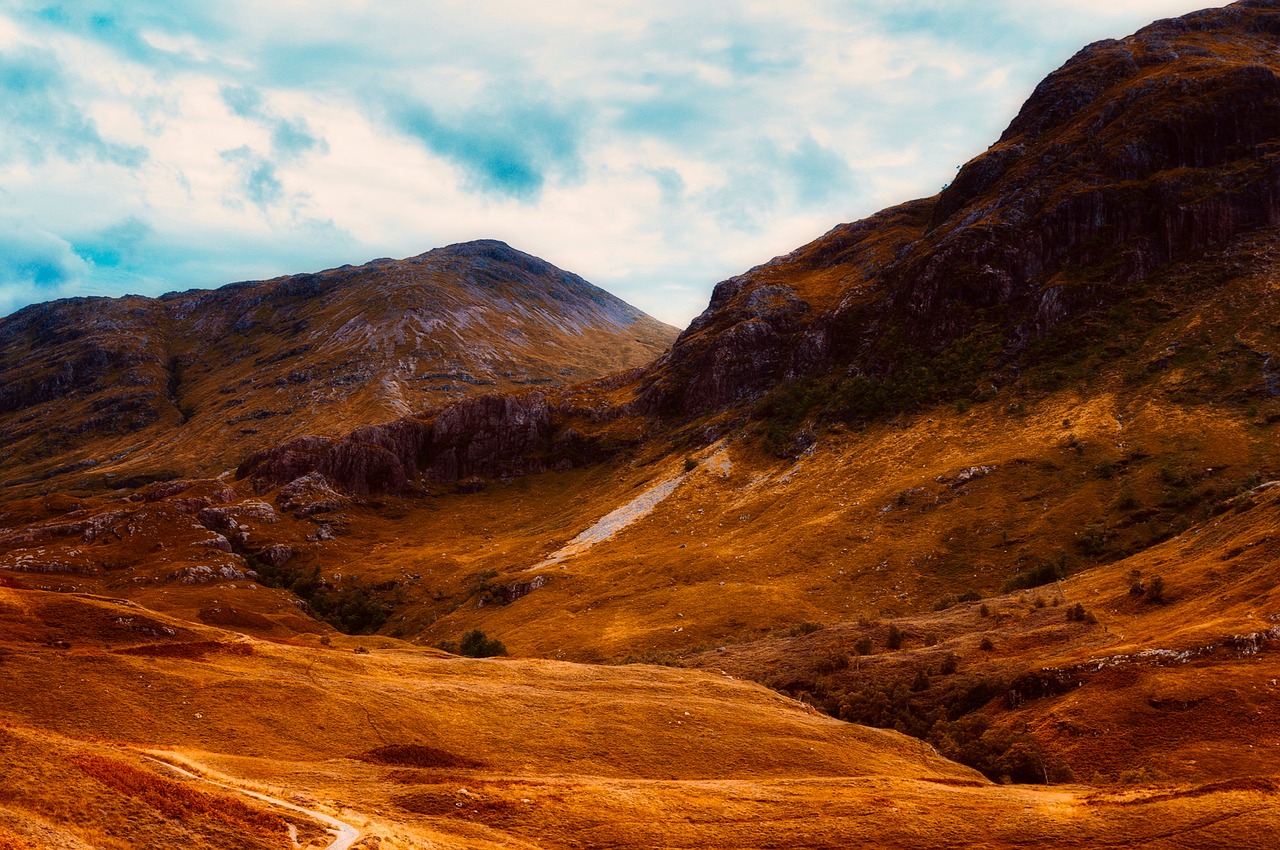 scotland landscape sky free photo