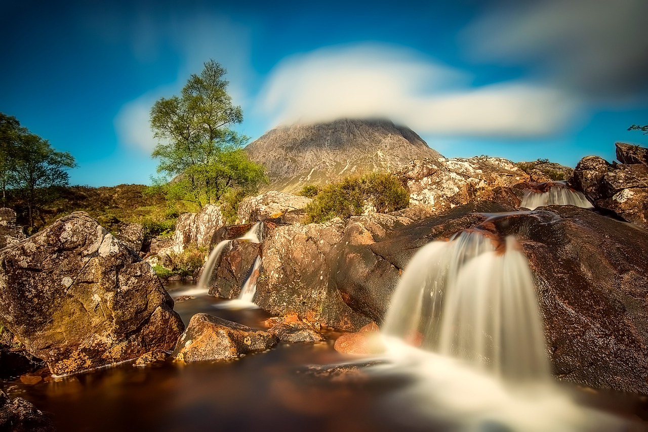 scotland highlands mountain free photo