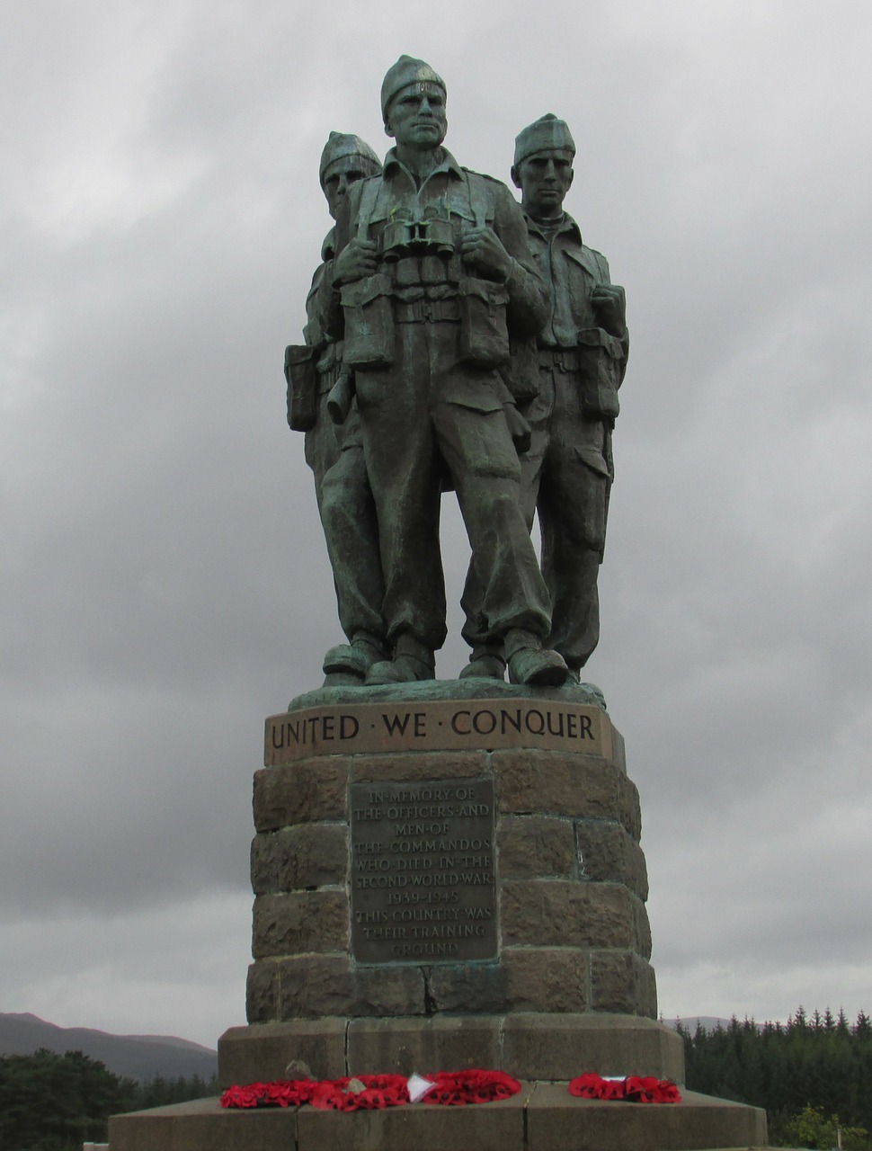 scotland war memorial commando free photo