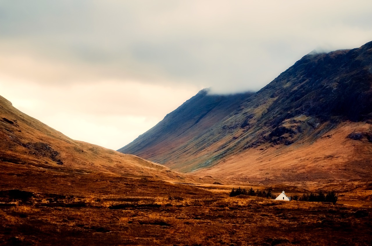scotland highlands mountains free photo