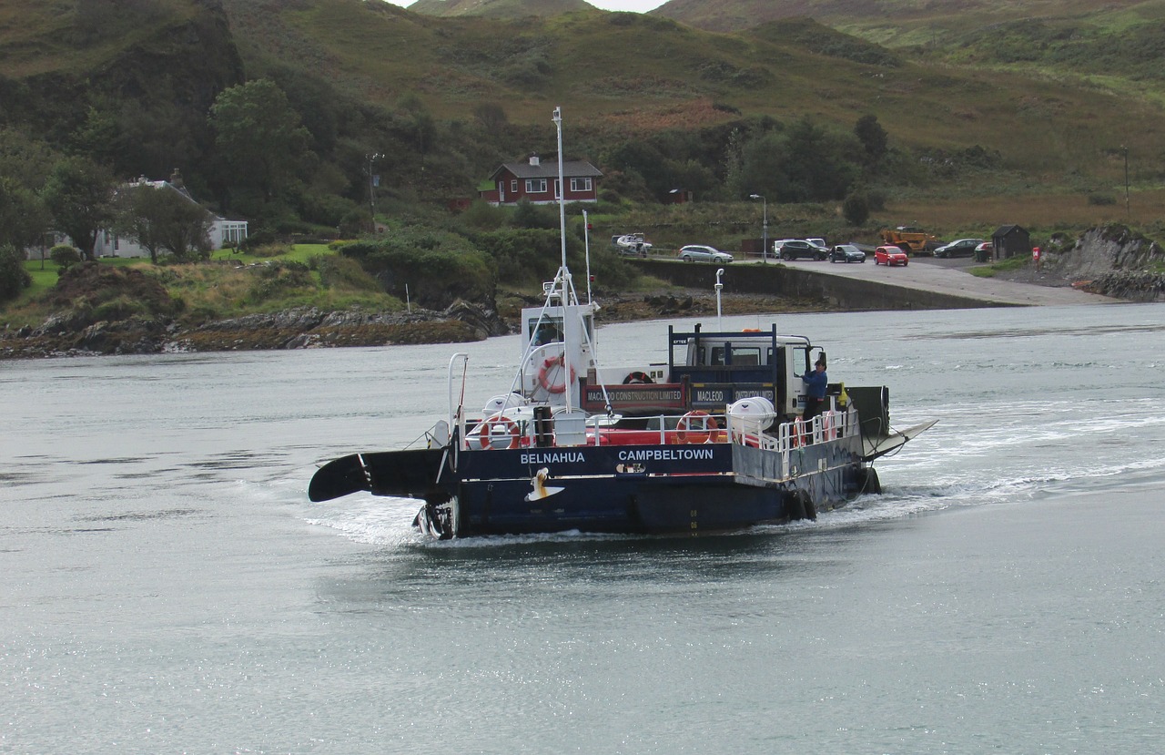 scotland luing ferry free photo