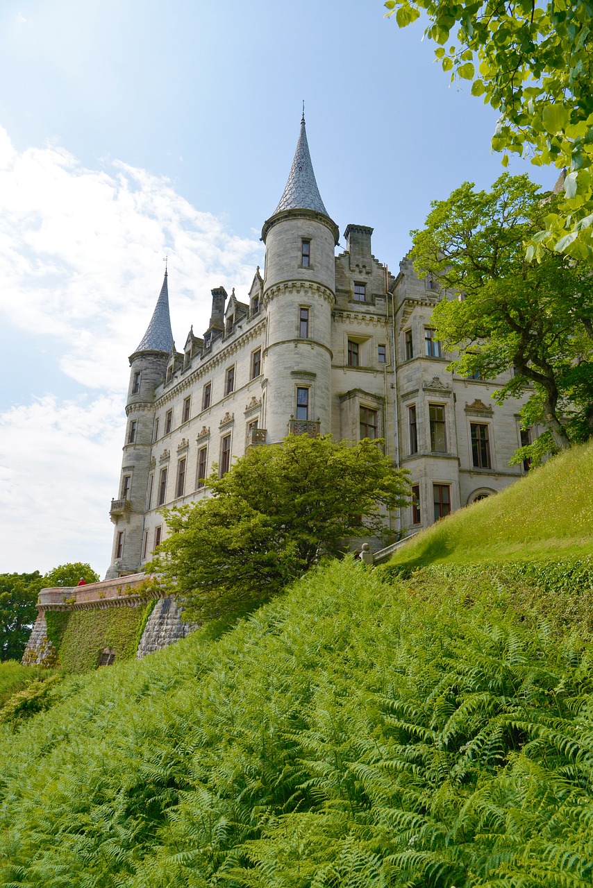 scotland dunrobin castle castle free photo