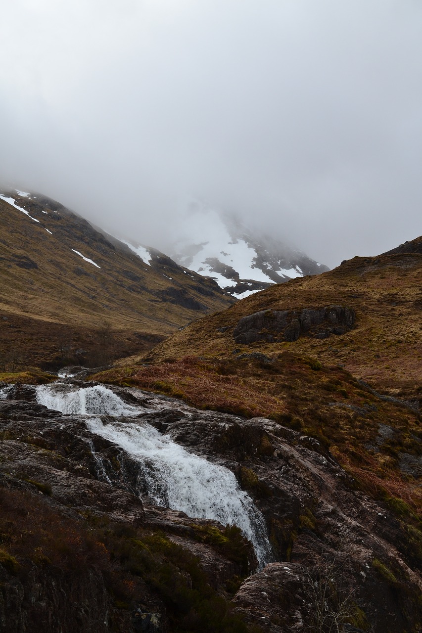 scotland nature clouds free photo